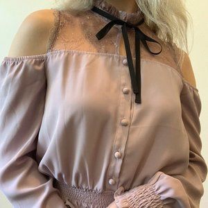 Eatme [Japanese Harajuku Fashion] Bowtie Blouse